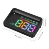 Tofficu Car Display Multifunctional Digital Speedometer with Accurate Readings Direction