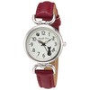 Arias WW20022A Women's Analog Wristwatch, Waterproof, Leather Strap, Cat, White,