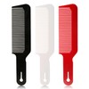 3 Pieces Clipper Hair Comb, Fade Comb, Barber Comb, Scissor