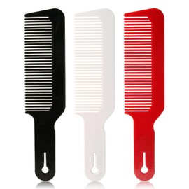 3 Pieces Clipper Hair Comb, Fade Comb, Barber Comb, Scissor Comb, Hairdresser Fade Comb, Hair Blending Tool, Blending Comb, Large Comb