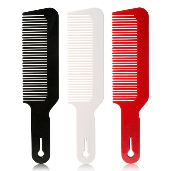 3 Pieces Clipper Hair Comb, Fade Comb, Barber Comb, Scissor