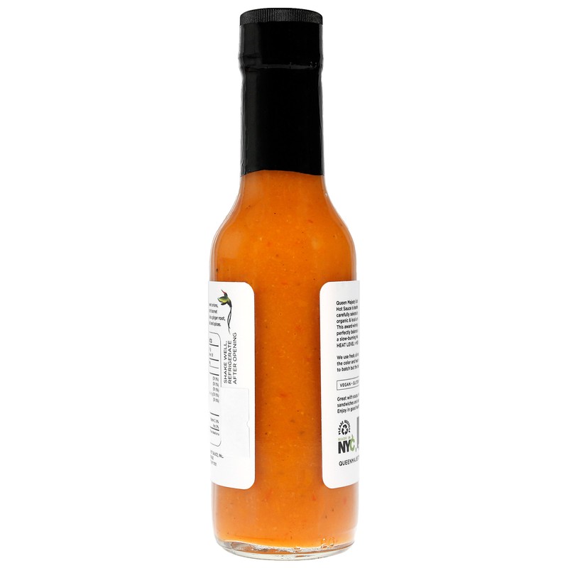 Queen Majesty Scotch Bonnet & Ginger Hot Sauce, 5 oz