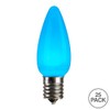 Vickerman C9 Ceramic LED Teal Bulb Nickel Base, 120V .6
