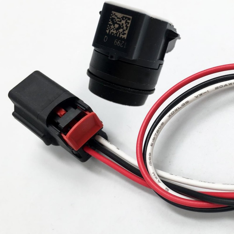 LIZAPUS PDC Parking Sensor & Connector Plug pigtail Kit Compatible