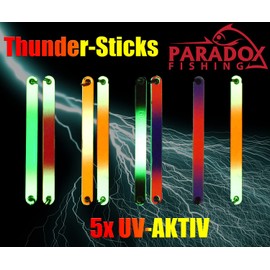 Paradox Fishing Trout Stick Spoon Set I 5 Spoons 1.7 g I Thunder Stick Trout Bait Set for Trout Fishing Trout Dough Trout Bait - Spoons Trout (1.7 g)