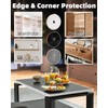 U-Shape Black TPE Edge Banding 16.4Ft Self-Adhesive Flexible Edge Trim,