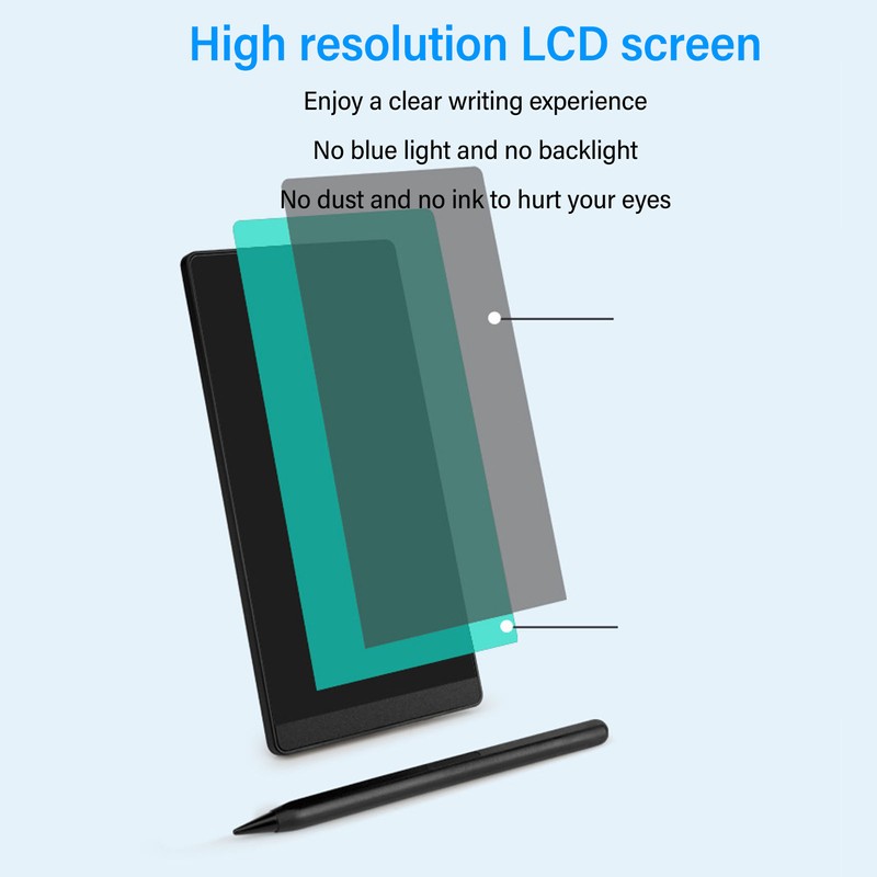 LCD Writing Tablet 6.5 Inch Electronic Graffiti Hand Painted Pad