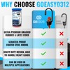 GOEASY0312 Premium Bungee Cords Heavy Duty - 20 pcs Bungee