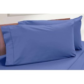 DreamFit Grad 3 Pima-Baumwolle Standard-Kissenbezüge, Blau, 2 Stück