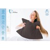 Comfort Beddings Premium Quality Grey Pillowcases 100% Cotton Blend Grey