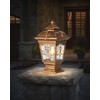 PTOUG 2 Pack Outdoor Post Light, Bronze Post Lamp Fixture,