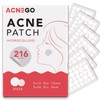 AcneGo - 216 Recuentos De Parches De Espinillas Para La