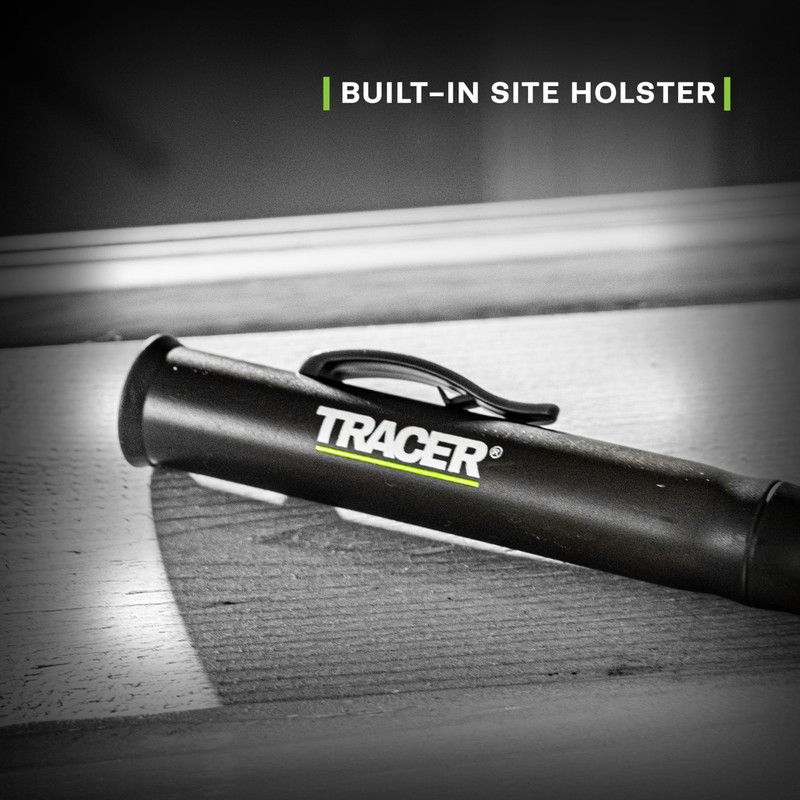 Tracer Lumber Crayon Marker Holder with Yellow Lumber Crayon -