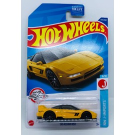 Hot Wheels 2022 - '90 Acura NSX - Yellow - HW J-Imports 6/10-144/250