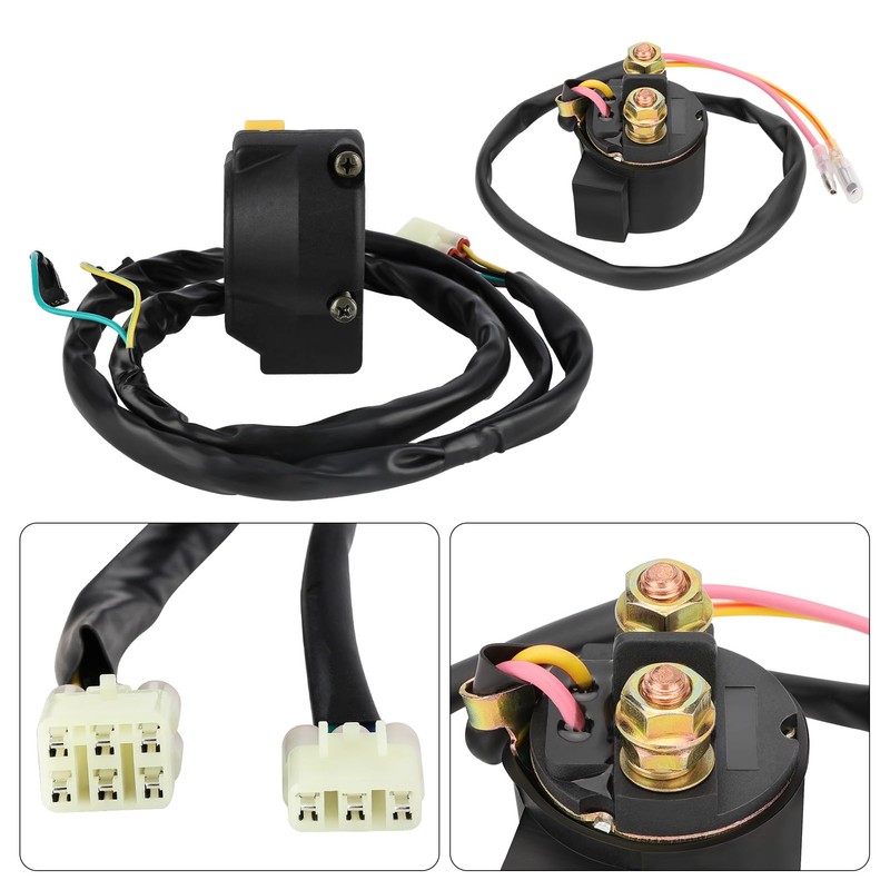 M MATI Handlebar & Starter Relay Switch for Honda TRX400EX