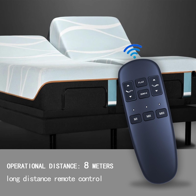 Replacement Remote Control for Blissful Nights e3 Split King, for
