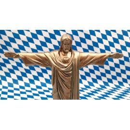 Jesus - Christ The  Redeemer - Replica Of The Brazilian Statue In Rio De Janeiro