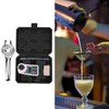 Digital Brix Refractometer Portable Handheld Digital Sugar Salinity Meter for
