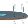 Stoked Ride Shop Stainless Steel Skateboard Hardware Set (Flat Phillips,