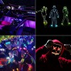 Tira Led Automotriz Color Azul 5 Metros Ambientacion