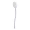 Folding Curved Handle Bath Brush with 2 Heads Anti Slip