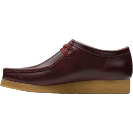 Clarks - Mens Wallabee Shoe, Color Deep Red L, Size: 10 M US