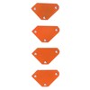 4Pcs Welding Magnet Positioner Right Angle Nylon Protection Cover Magnetic