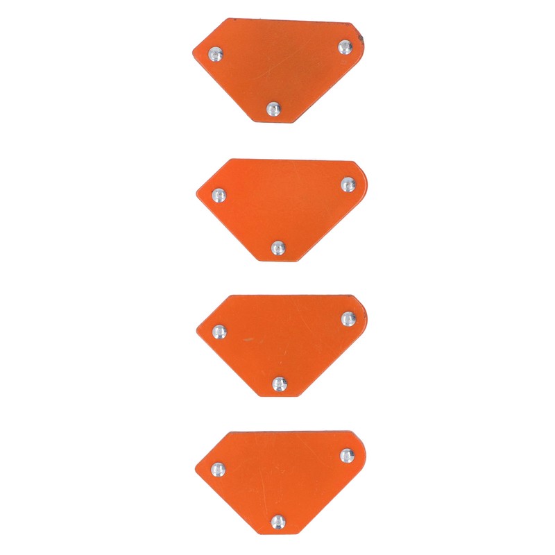 4Pcs Welding Magnet Positioner Right Angle Nylon Protection Cover Magnetic
