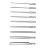 9pcs Hex Screwdriver Bit Set Rustproof S2 Steel Magnetic Ball