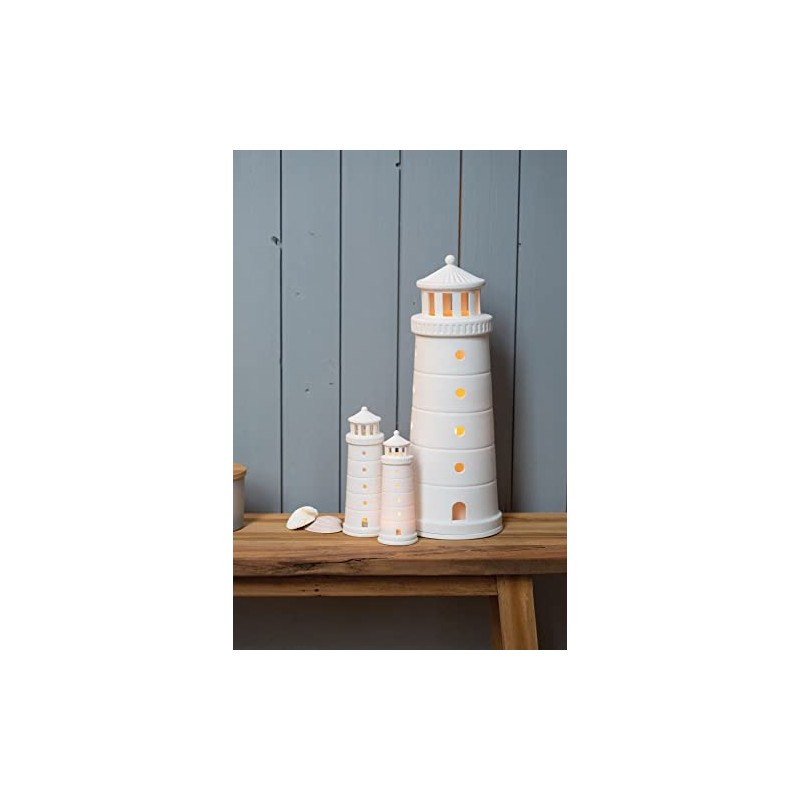 Räder Beyond The Sea Lighthouse Tealight Holder - Large 15.7"
