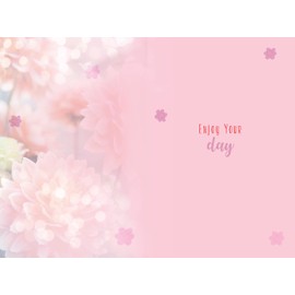 To A Special Daughter Birthday Card - Size 6" X 9"