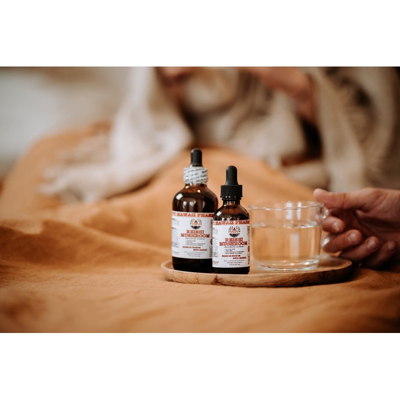 Reishi Mushroom (Ganoderma Lucidum) Dry Sliced Mushroom Liquid Extract Tincture
