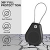 AXFEE 2PC Airtag Case with Wire Rope, Security Lock Steel