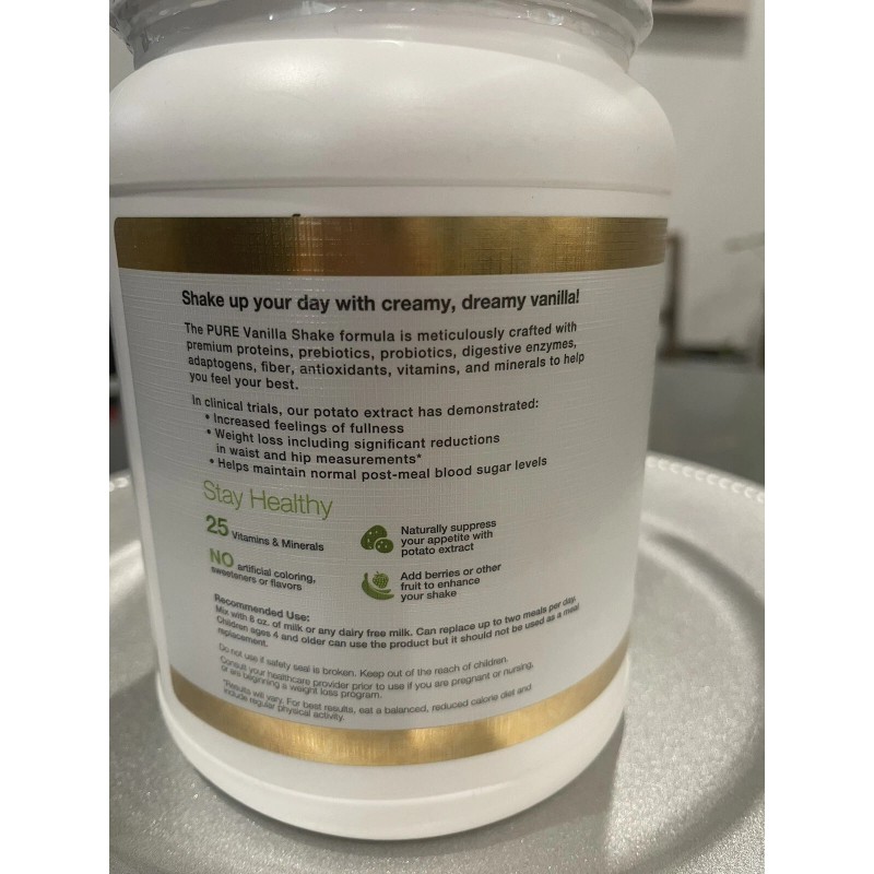 Pure Vegan Protein Shake, Vanilla