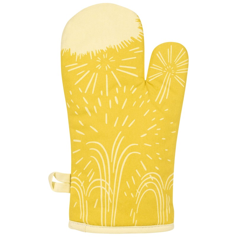 Blue Q Funny Oven Mitt ~ I'll Fry Anything. Super-Insulated