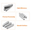 QUARKZMAN Pack of 10 Round End Spring Wedge 4 x