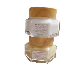 Trader Joe's Honey Hydration Day Night Cream Duo W/Hyaluronic Acid Manuka Honey