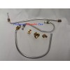 MMC 66 Pontiac Tri Power Fuel Line Kit With Front