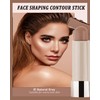 Cream Contour Stick, 2pcs Warm Toned Contour Stick Matte Finish