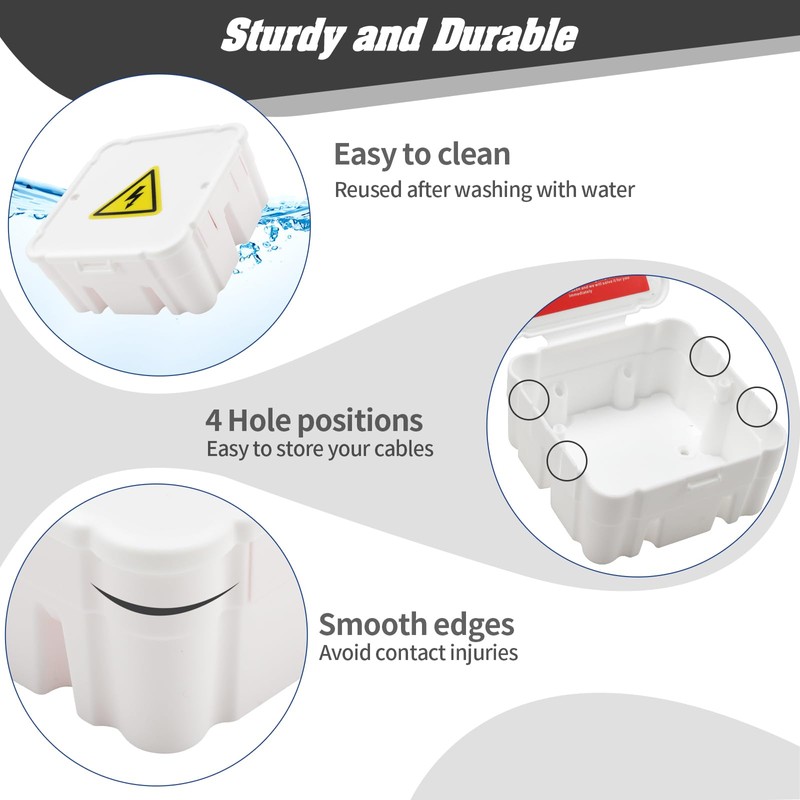 Open Splice Junction Box - Single, One-Piece Splice Repair Box.