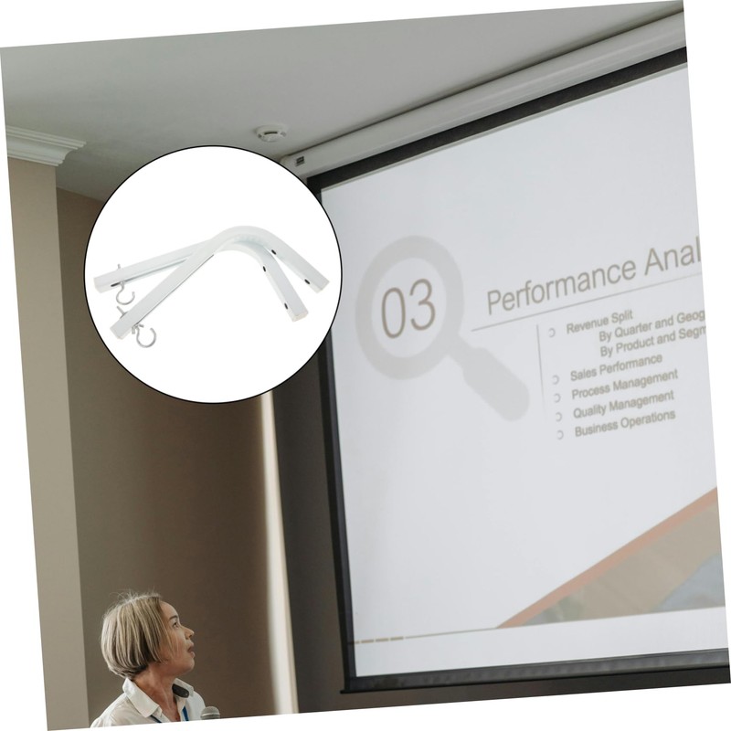 ORFOFE 1 Pair Wall Hanging Projector Shelf for Wall Metal