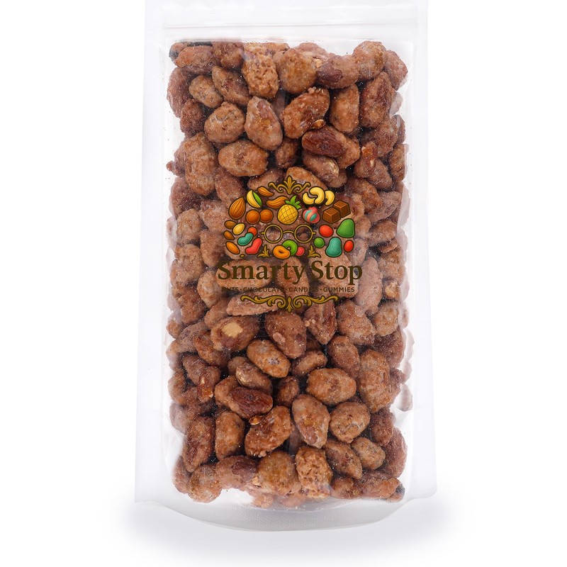 Smarty Stop Toffee Coated Almonds Sweet Crunchy Caramelized Nuts Snack