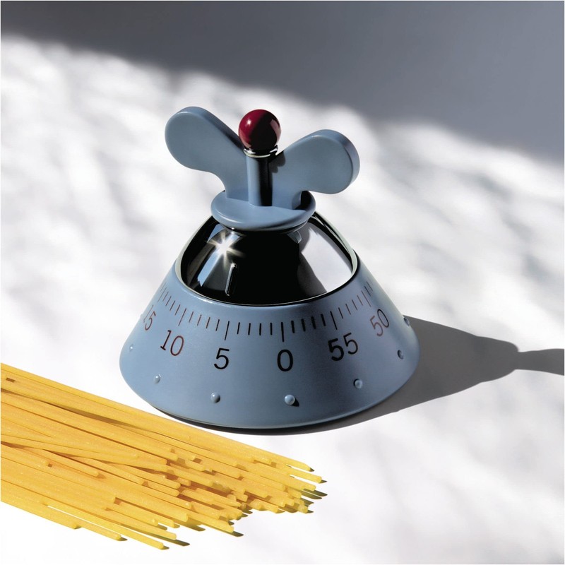 Alessi Kitchen Timer White