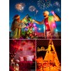 Minetom Christmas Lights Color Changing - 22 Colors 198FT 600