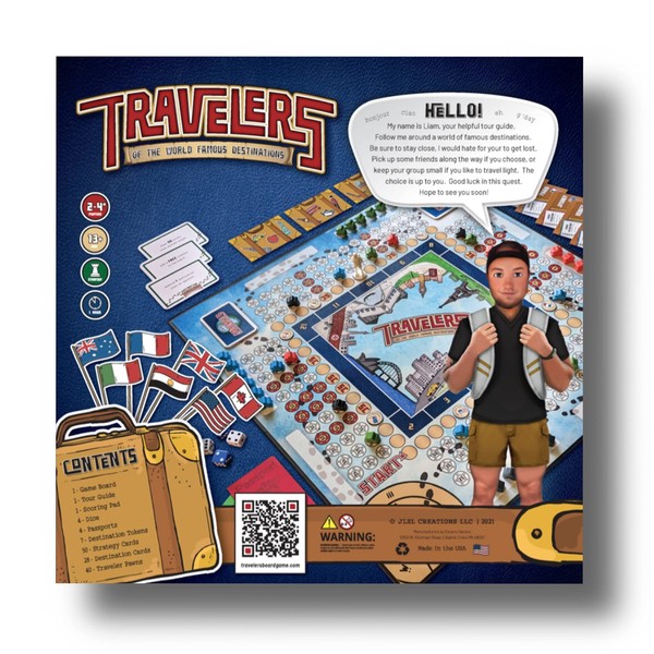 Travelers Board Game | Strategy Board Game | Board Game
