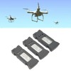 3pcs RC Plane Lithium Battery With 3 In 1 Charging