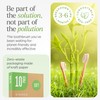 VIVAGO Bamboo Toothbrushes 10 Pack - BPA Free Soft Bristles