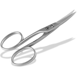 Professional Nail Scissors for Left-Handed Users Stainless Steel Classic Scissors for Toenails Fingernails and Cuticles Extra Sharp Ground Professional Toenail Scissor