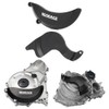 REARACE Engine Guards Right and Left Engine Protective Stator Cover