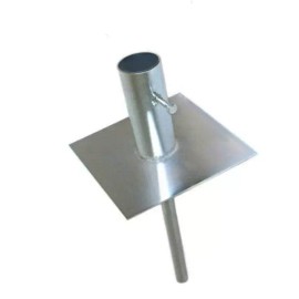 Easy-Up EZ32C Heavy Duty Ground Mount Plate for Telescopic / Push Up Antenna Masts